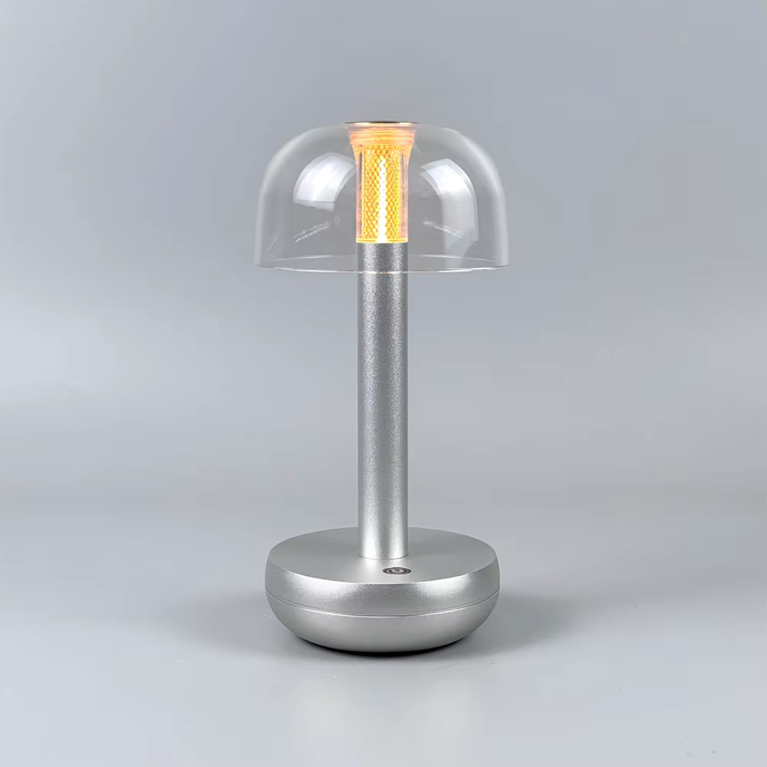 Stijlvolle Zwarte LED-Tafellamp met Gouden Accenten voor Moderne Woonkamer en Slaapkamer 1